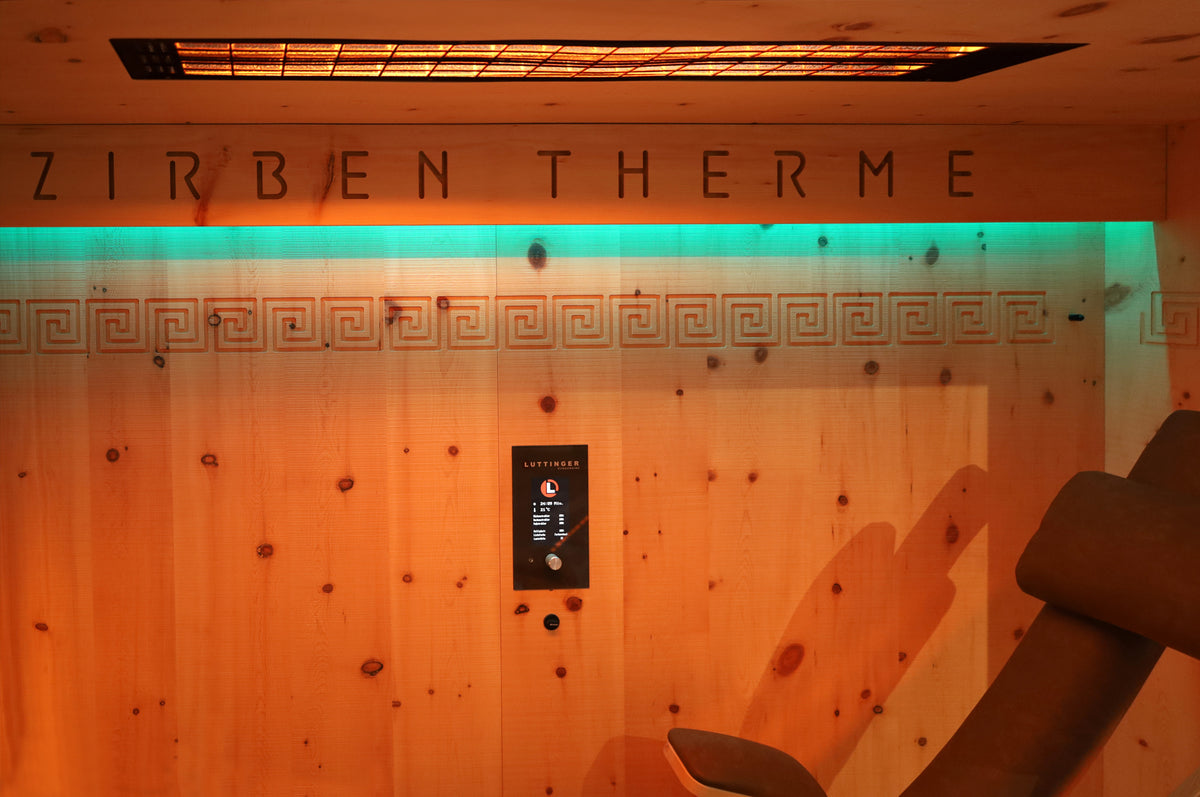 Sauna Sale, Exklusive Infrarotkabine „Prima Single”, Zirben Therme